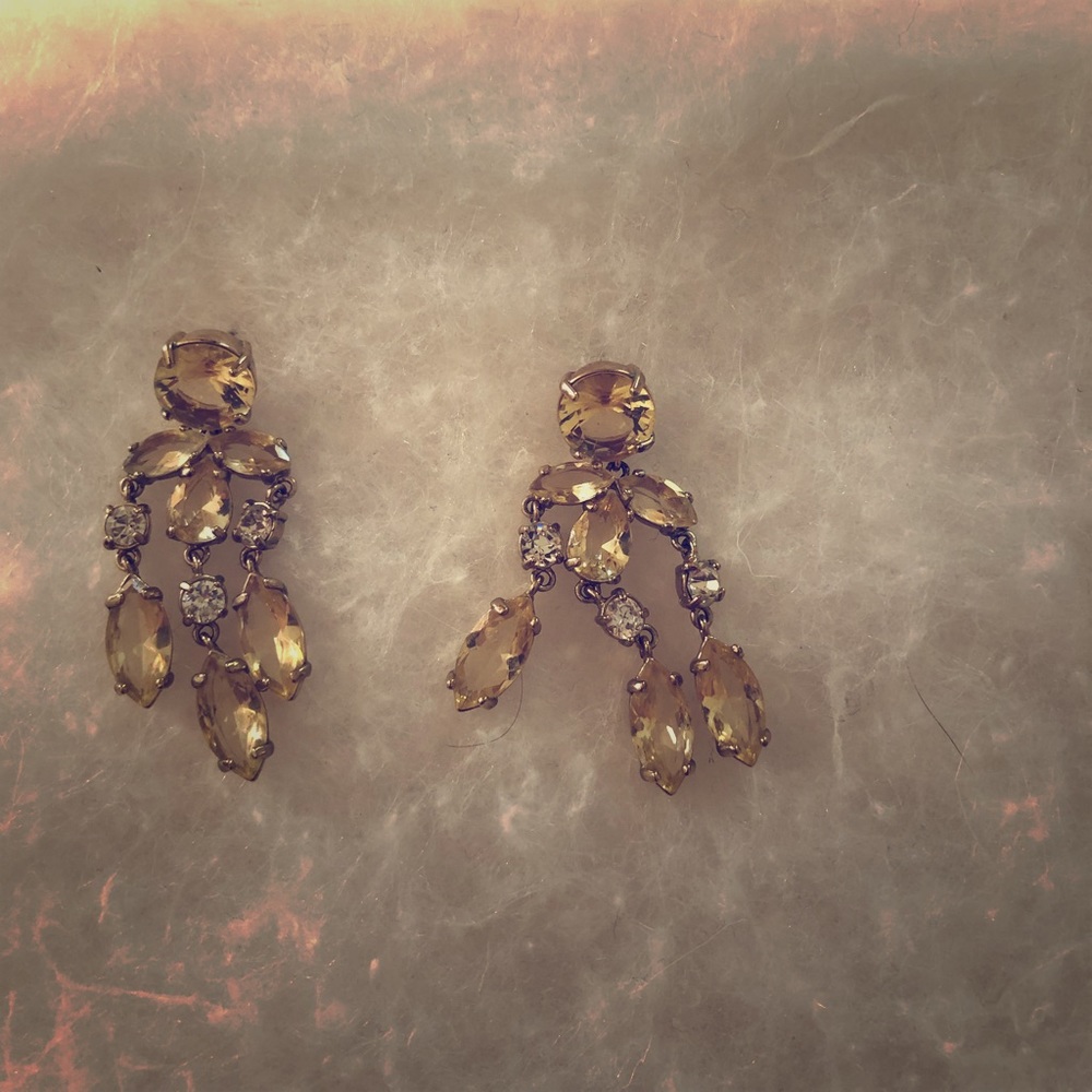 Crusts chandelier earrings